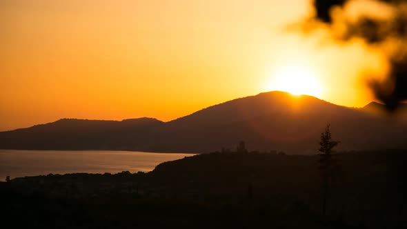 Parco Nazionale del Cilento sunset