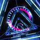 Vj Loop Triangle Tunnel 3d SciFi - VideoHive Item for Sale