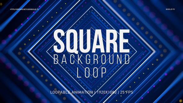 Square Background Loop