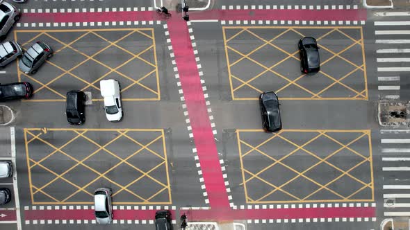 Famous intersection:  Reboucas Avenue and Brazil avenue at Sao Paulo Brazil.