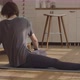 Young Woman Doing her Daily Stretch Routine - VideoHive Item for Sale