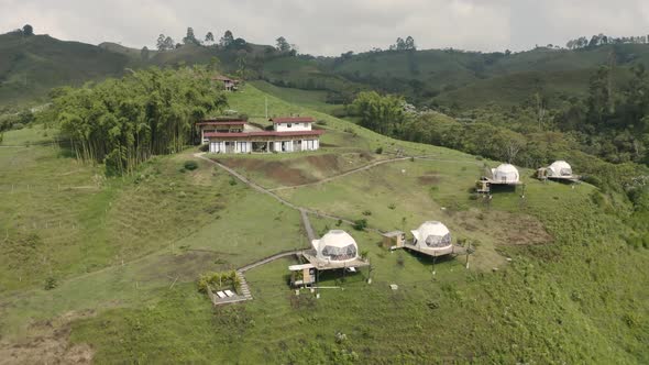 Aerial view of ECOHOTEL MONTE TIERRA GLAMPING