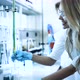 Female Student of Chemistry Working in Laboratory - VideoHive Item for Sale