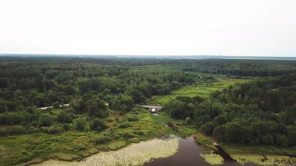 Lake Shevino, Shevinka River And Western Dvina River 05