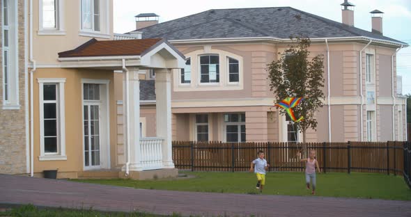 Carefree Kids Enjoying Childhood  alt