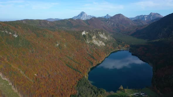 Beautiful Austrian Autumn Lake 15