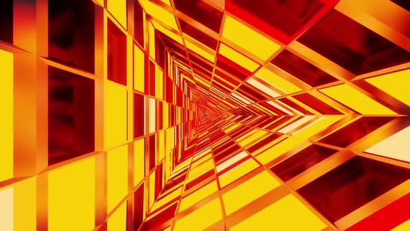 Fire Tunnel Motion With Rotated View Background Vj Loop HD