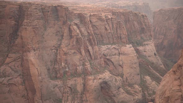 Limestone cliffs at the Grand Canyon