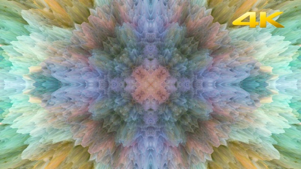 Kaleidoscope Paint Background - 4 Pack
