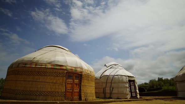 1 Old Traditional Turkish Nomad Tent