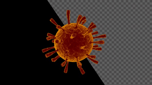Coronavirus Microscope View Covid 19 V23