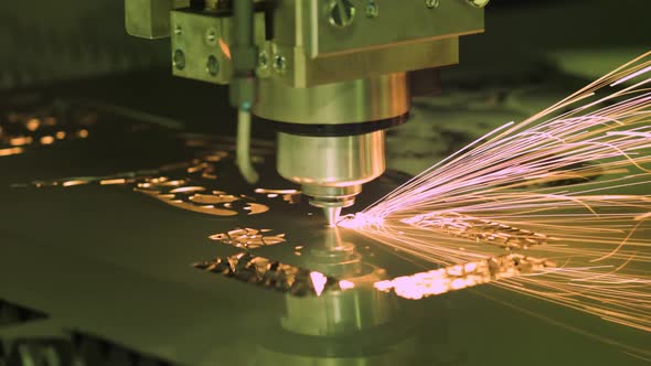 CNC Laser Cutting of Metal, Modern Industrial Technology