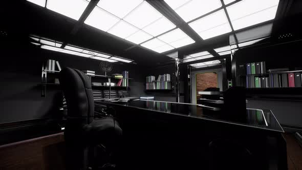 Futuristic Office and Communication Network Center alt