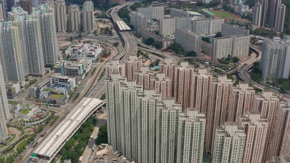 Hong Kong urban city