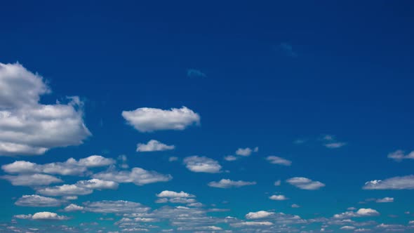 Weather clouds time lapse - climate changes concept