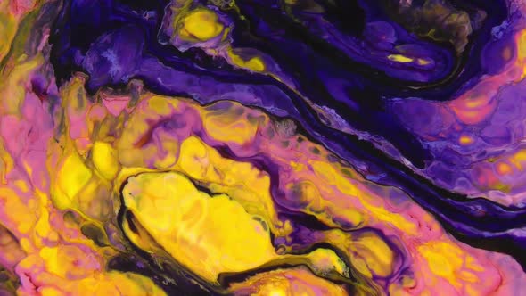 Psychedelic Color Spreading Paint Swirling And Explosion 6 alt