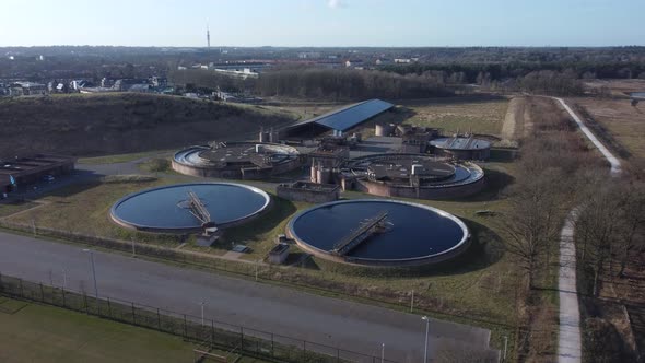 Water treatment company Aerial in Hilversum, the Netherlands