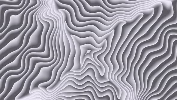 Abstract White Color Smooth Line Background