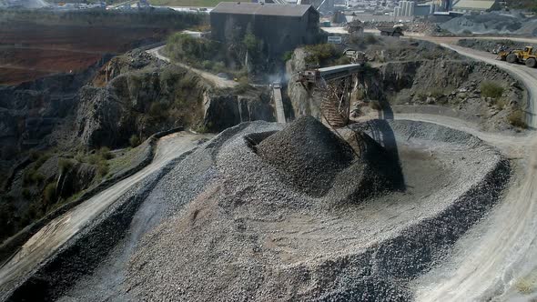 Ore Processing Plant in a Mine