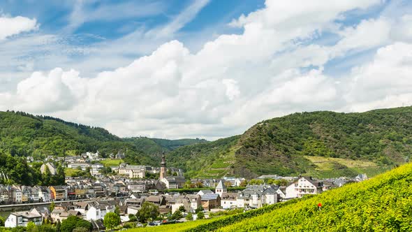 Cochem And Moselle Valley Timelapse, Germany