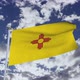 New Mexico Flag With Sky - VideoHive Item for Sale