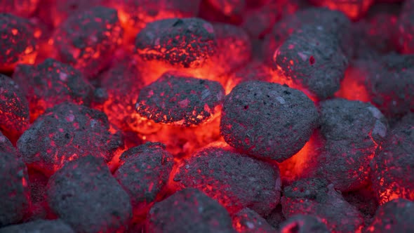  Time-Lapse Smoldering Coals