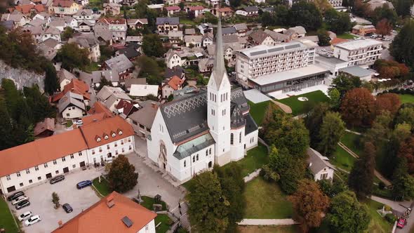 St. Martin's Church. Bled, Slovenia