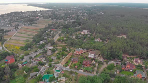 Aerial Suburb Nature