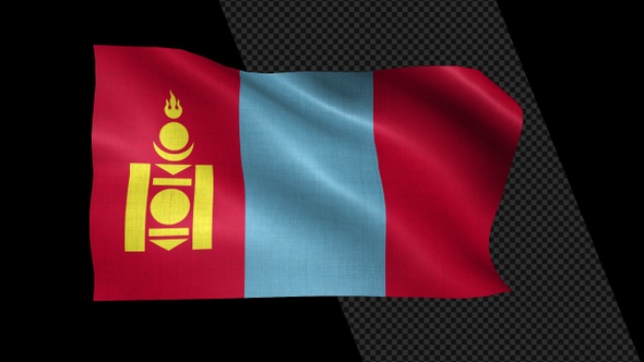 Mongolia Flag