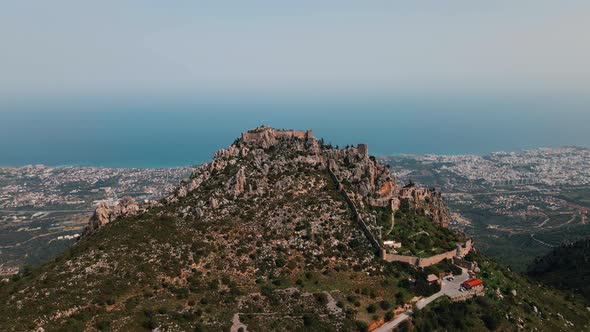 Castle at top of the mountain