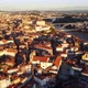 Aerial View of a Hilly Area on the Banks of the Douro River in Porto Portugal - VideoHive Item for Sale