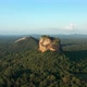 Aerial View Of Sigiriya Rock Fortress On Lion Rock During Sunset - VideoHive Item for Sale