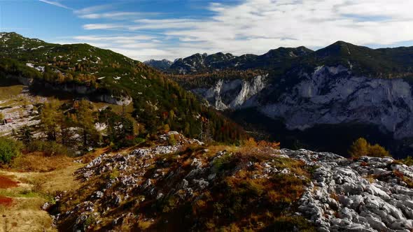 Beautiful Autumn Landscape in the Mountains