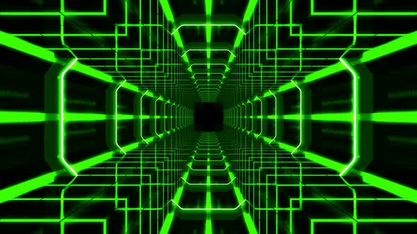 Glowing Disco Tunnel Background alt