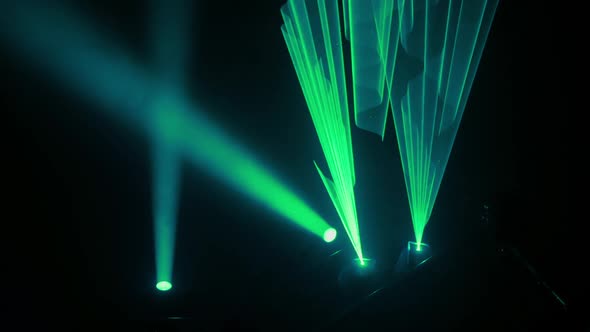 Light Concert Show Effects Animation Stage Ray Abstract