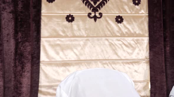 Muslim man praying