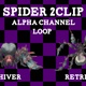 Spider 2Clip Loop Alpha - VideoHive Item for Sale