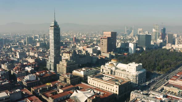 Cityscape of Mexico City