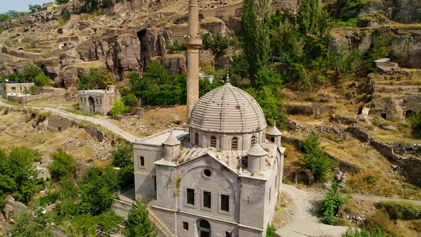 Aerial View Historic Church