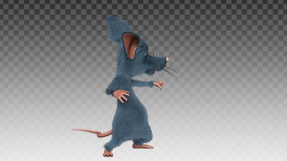 Cartoon Rat - Dance Joke