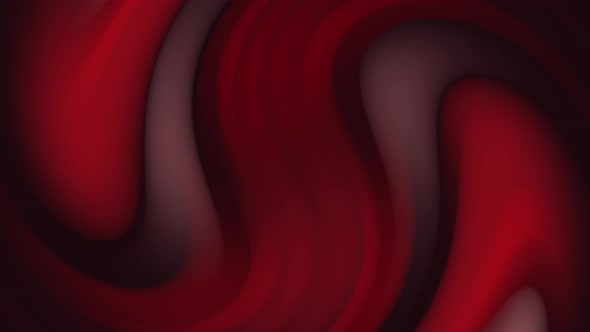 Red Abstract Round Wave Effect 4K Moving Wallpaper Background