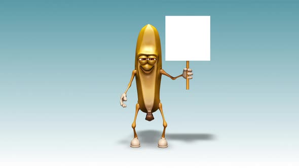 Fun Banan Promo Ads - Looped 3D  Animation