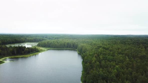 Lake Vyshedskoe And Ovsyanka River 04