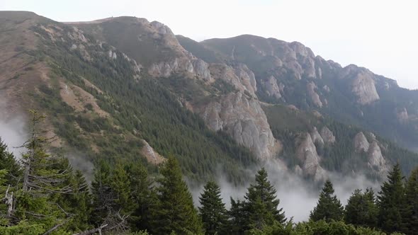 Ciucas Mountains In Romania