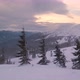 Mountain morning, ski resort Dragobrat, Carpathians, Ukraine - VideoHive Item for Sale
