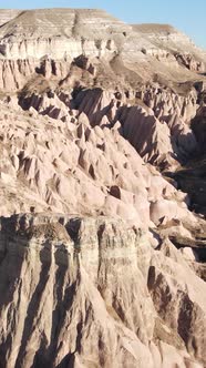 Cappadocia Landscape Aerial View