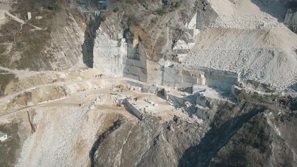 Carrara Marble Quarry Mountains