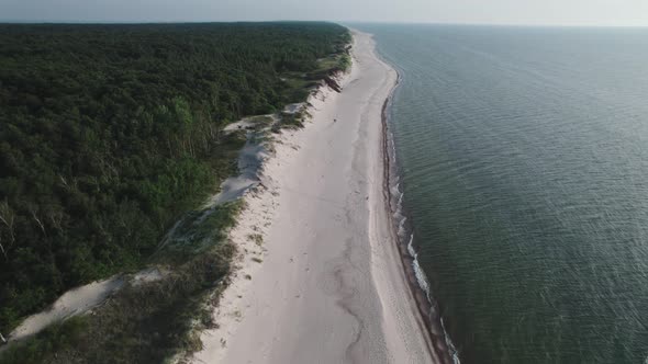 Curonian Spit Aerial View