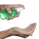 Doctor Video Footage - A Person Using A Hand Sanitizer To Clean His Hands - VideoHive Item for Sale