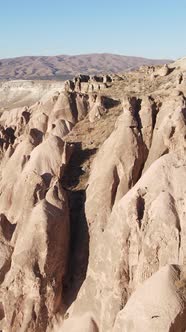 Cappadocia Landscape Aerial View